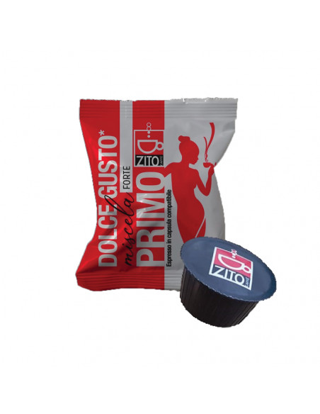 50 CAPSULES COMPATIBLE DOLCE GUSTO - ZITO COFFEE PRIMO