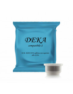 100 capsule compatibili con Sistema "S" Decaffeinato...