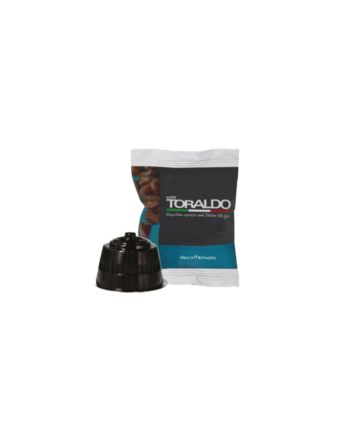 100 CAPSULES COMPATIBLE DOLCE GUSTO DECAFFEINATED TORALDO