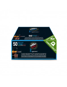 50 Nespresso Espresso Deca compatible capsules - VERGNANO