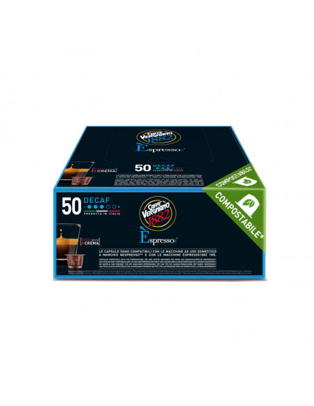 50 Nespresso Espresso Deca compatible capsules - VERGNANO