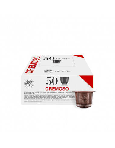 50 capsule compatibili Nespresso Cremoso Generico - VERGNANO