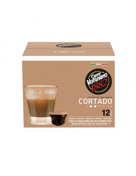 Dolce Gusto Atlantis Cortado 6x12cps compatible capsules - VERGNANO