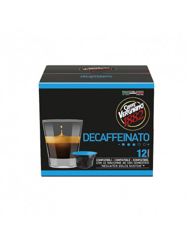 Dolce Gusto Atlantis Decaffeinated 6x12cps compatible capsules - VERGNANO