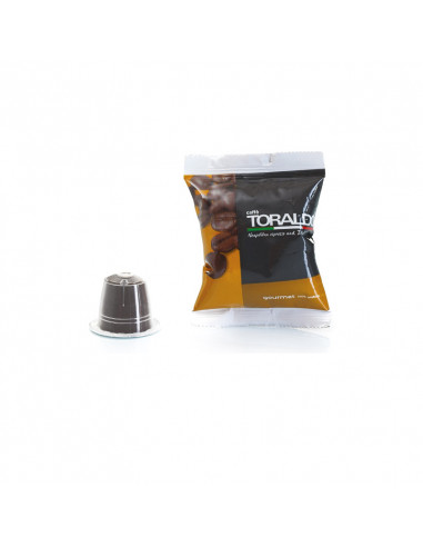 100 capsule compatibili Nespresso miscela Gourmet - Toraldo