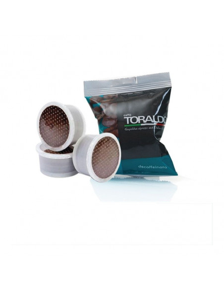 100 capsules compatible Fior Fiore Coop Decaffeinato - Toraldo