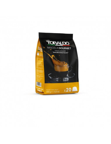 100 Dolce Gusto Gourmet compatible capsules - Toraldo