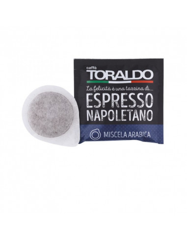 150 paper pods 44 mm Arabica - Toraldo