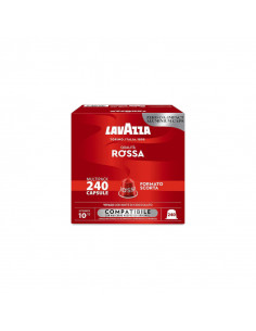 CAPSULE QUALITÀ ROSSA ALLUMINIO COMPATIBILI NESPRESSO...