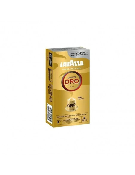 CAPSULE QUALITÀ ORO ALLUMINIO COMPATIBILI NESPRESSO 10x10cps - LAVAZZA