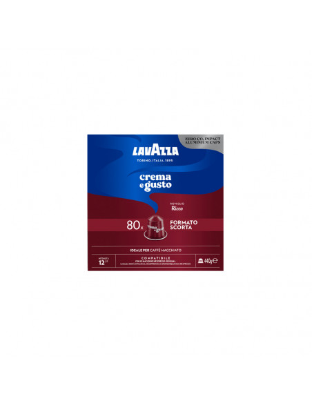Capsules CeG RICCO aluminum compatible Nespresso 3x80cps - Lavazza
