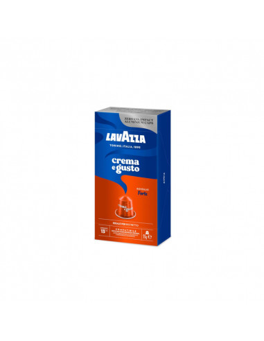 Capsules CeG FORTE aluminum compatible Nespresso 10x10cps - Lavazza