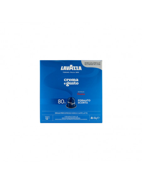 CAPSULE CeG CLASSICO COMPATIBILI NESPRESSO ALLUMINIO 3x80cps - LAVAZZA