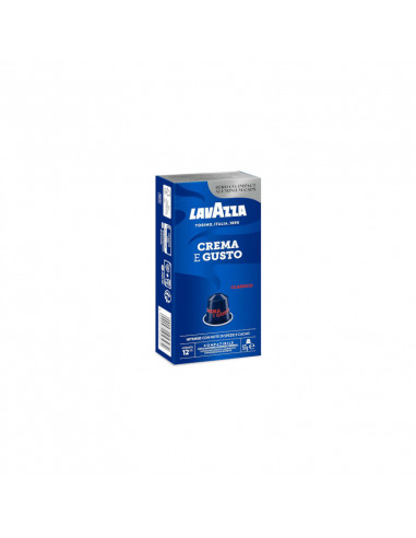 80 Aluminum Capsules Lavazza Crema and Gusto Classico Nespresso Compatible