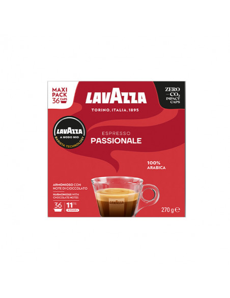 CAPSULE PASSIONALE LAVAZZA A MODO MIO 10x36cps