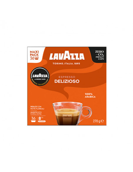 CAPSULE DELIZIOSO COMPATIBILI A MODO MIO 10x36cps - LAVAZZA