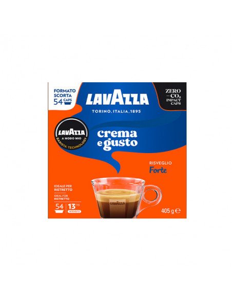 CAPSULE CREMA E GUSTO FORTE COMPATIBILI A MODO MIO 4x54cps - LAVAZZA