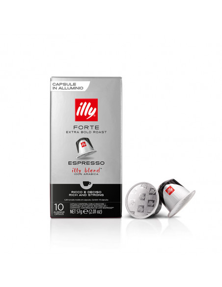 100 Nespresso FORTE compatible capsules - ILLY