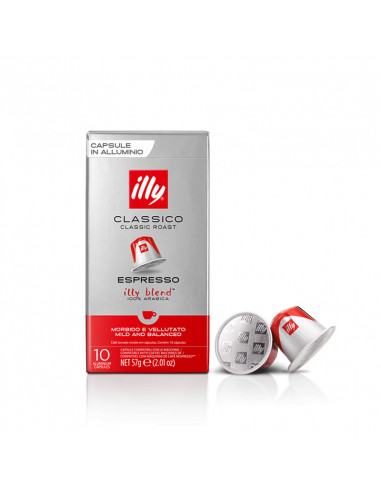 100 Nespresso CLASSICO compatible capsules - ILLY