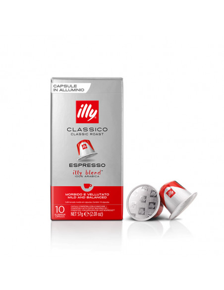 CAPSULE CLASSICO COMPATIBILI NESPRESSO 10x10cps - ILLY