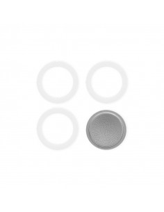 3 Guarnizioni + 1 Piastrina da 3/4 tazze - BIALETTI
