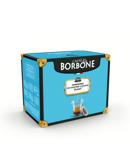 100 Capsule Decaffeinato compatibili Bialetti - Borbone