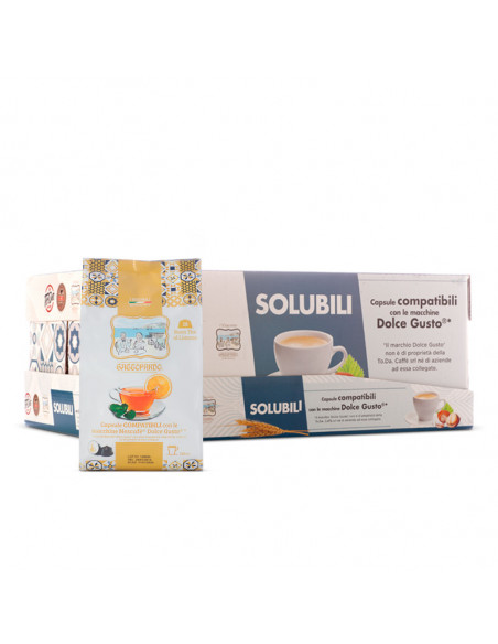 Capsule compatibili Dolce gusto The Limone 8x16cps - TODA