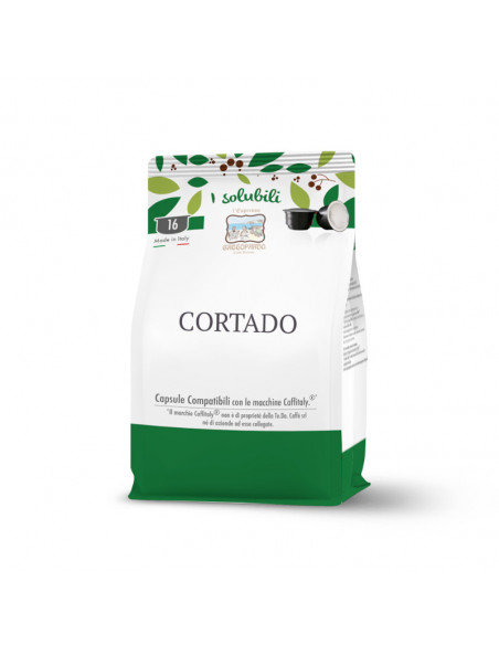 Capsule compatibili Caffitaly Cortado 8x16cps - Toda Gattopardo (SCAD:10/25)