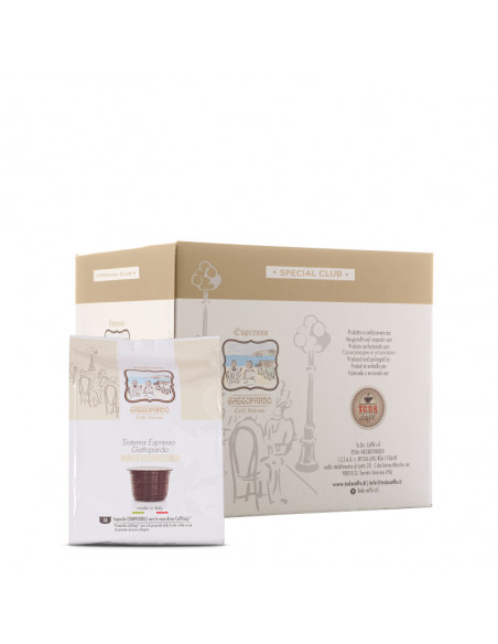 96 CAPSULE SPECIAL COMPATIBILI SISTEMA Caffitaly - Toda Gattopardo