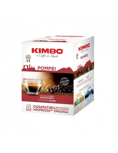 50 capsule compatibili Nespresso Meraviglie del Gusto Pompei - KIMBO