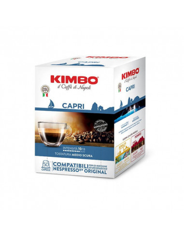 50 capsule compatibili Nespresso Meraviglie del Gusto Capri - KIMBO