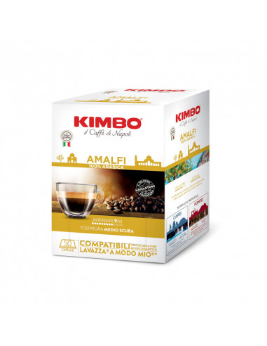 50 capsule compatibili Nespresso Meraviglie del Gusto Amalfi - KIMBO
