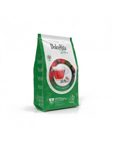 Nespresso-compatible Sottobosco capsules 12x10cps - DolceVita