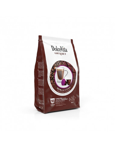 Nespresso-compatible capsules Mokaccino 12x10cps - DolceVita