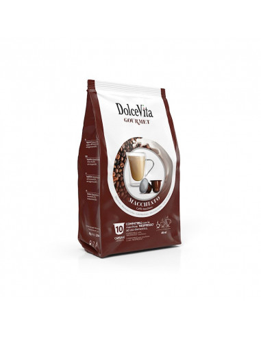 Capsule compatibili Nespresso Macchiato 12x10cps - DolceVita