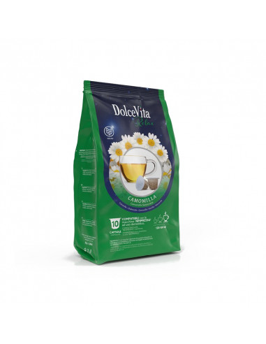 Nespresso-compatible capsules Chamomile 12x10cps - DolceVita