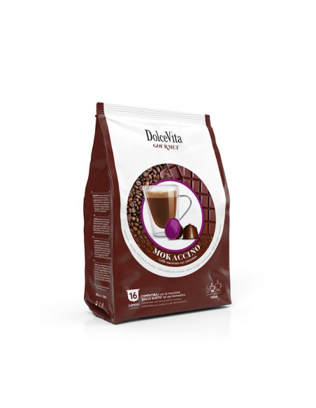 Capsule compatibili Dolce Gusto Mokaccino 5x16cps - DolceVita