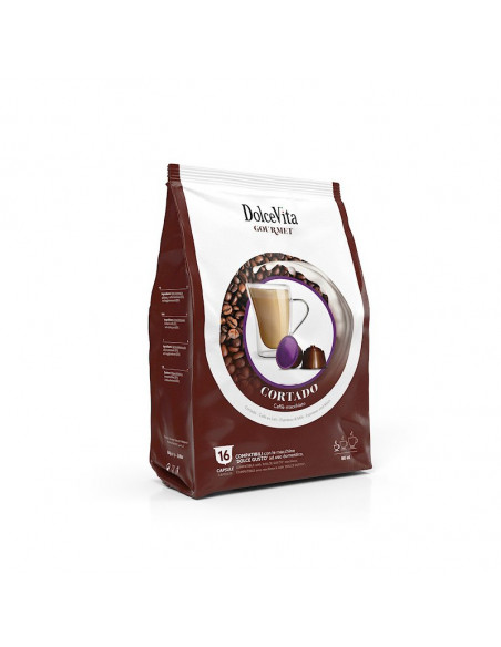 Capsule compatibili Dolce Gusto Cortado 5x16cps - DolceVita
