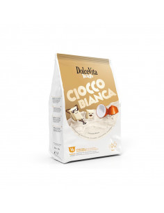 Capsule compatibili Dolce Gusto Cioccobianca 5x16cps -...