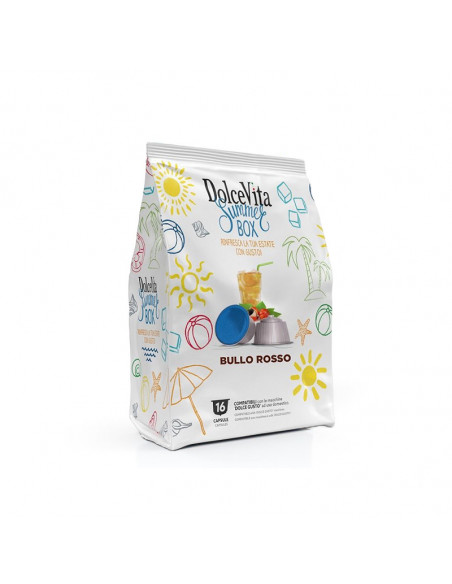 Capsule compatibili Dolce Gusto Bullo Rosso Ice 5x16cps - DolceVita