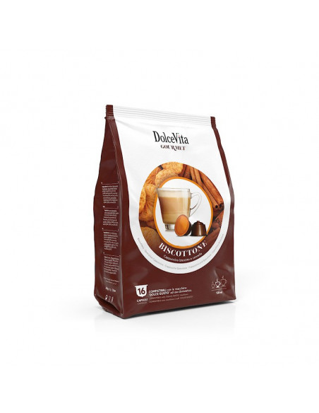 Dolce Gusto Biscottone 5x16cps compatible capsules - DolceVita