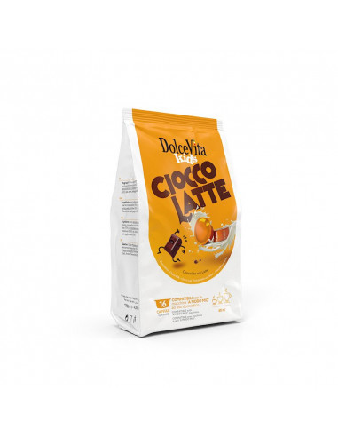 A Modo Mio compatible capsules Cioccolatte 8x16cps - DolceVita