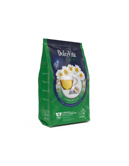Capsule compatibili A Modo Mio Camomilla 8x16cps - DolceVita