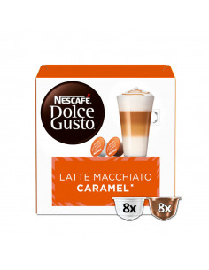 Capsule compatibili Dolce Gusto Latte macchiato caramello...