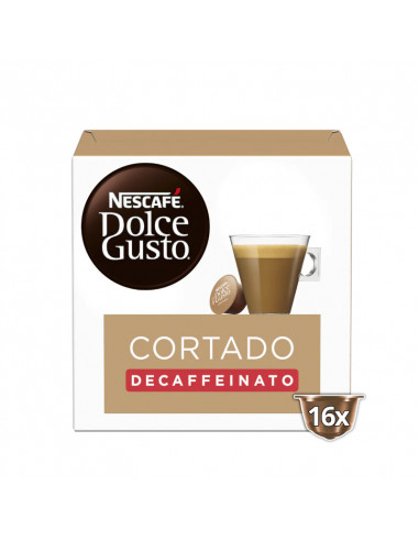 Dolce Gusto Espresso Cortado Decaffeinato compatible capsules 3x16cps - NESTLE'