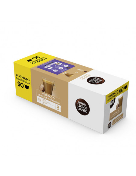 90 capsules compatible Dolce Gusto Cortado - NESTLE'