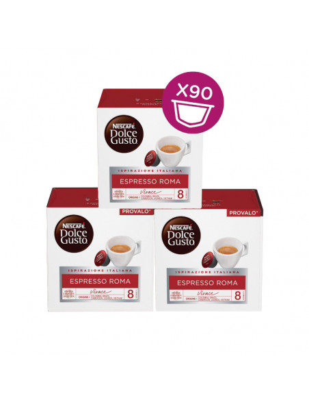 90 capsule compatibili Dolce Gusto Espresso Roma - NESTLE'