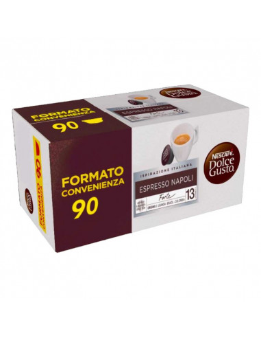 90 Dolce Gusto Napoli compatible capsules - NESTLE'