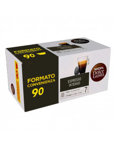 90 Dolce Gusto Espresso Intenso compatible capsules -...