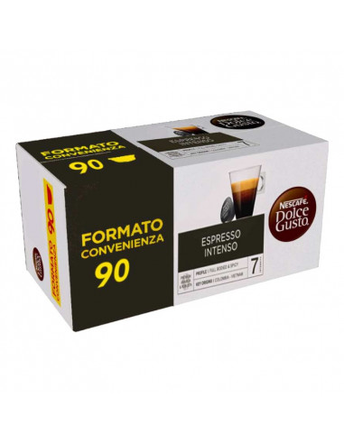 90 Dolce Gusto Espresso Intenso compatible capsules - NESTLE'